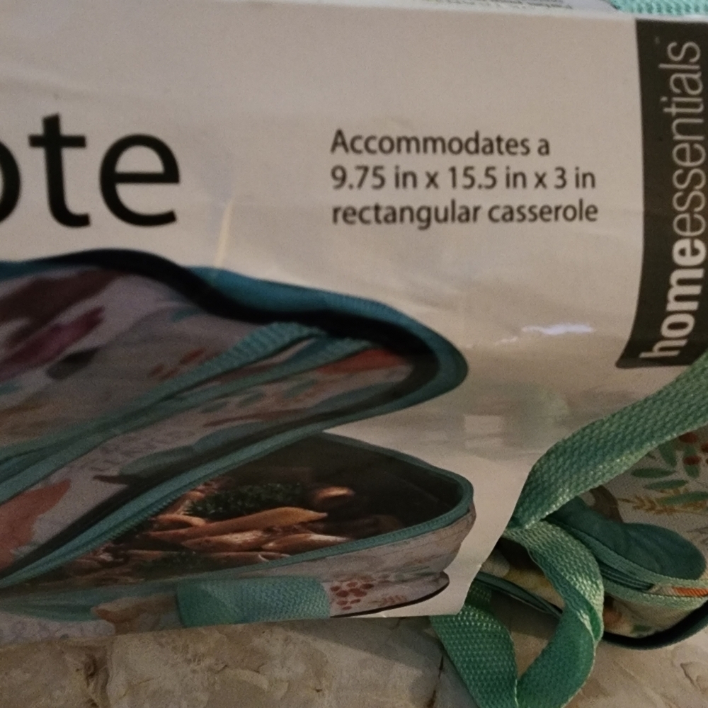 🆕️NWT! Home Essentials " Insulated Pumpkin Harvest FallCarrying Tote" - Picture 2 of 4